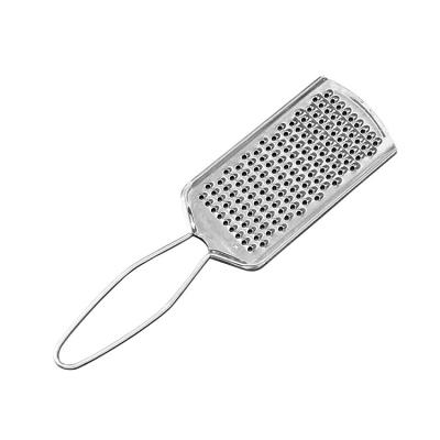 China Durable Hot Selling Easy Use Stainless Steel Flat Cheese Ginger Vegetable Kitchen Grater Viable for sale