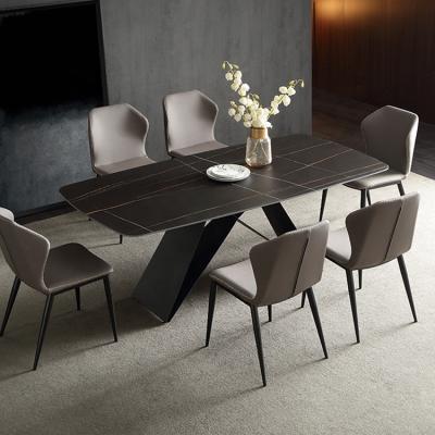 China OEM& ODM available factory direct to sell dining room furniture rectangle dining table for sale