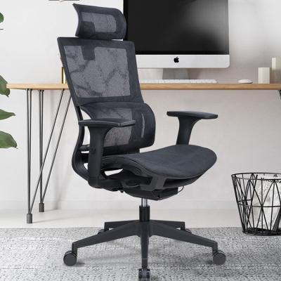 China Wholesale Price Ergonomic Black Factory Office Home Ergonomic Chair for sale