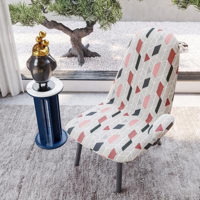 China OEM& Leisure Available Sling Chair ODM Fabric Armrest Single Velvet Lounge Chair For Living Room Modern Home Furniture for sale