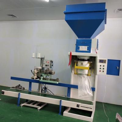 China 50kg Food Cement Packing Machine With Bag Sewing Machine for sale