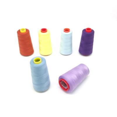 China Ring Spun Thread 40s2 Polyester Spool Abrasion-Resistant Sewing Thread for sale