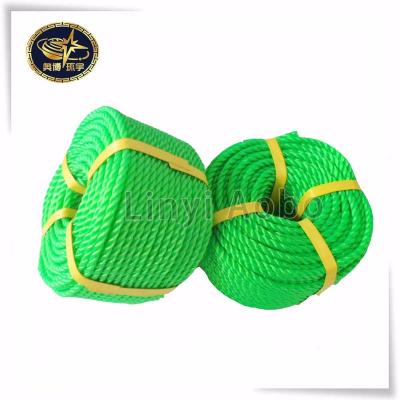 China Strong Strength Colored Nylon Rope 25mm High Tensile Tied Rope for sale