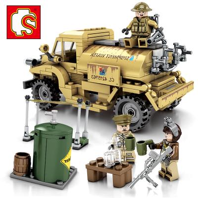 China Military Vehicle Building Block SEMBO Bricks Empire Series Steel Weapon Building Blocks Brick Toys Christmas Gifts For Boys for sale