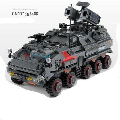 China Famous Movies Series Off-Road Vehicle SEMBO Wandering Land Building Block Brick Christmas Birthday Toys For Boy Children for sale