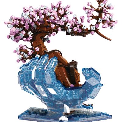 China Famous Ornamental Blocks Bricks Toys MOC Manufact Building Blocks Assembly Creative Hardcore Kids Gifts For Lovers for sale