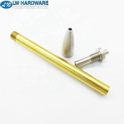 China office & School Pen Precision Copper Aluminum CNC Pen Spinning Spinning Parts for sale