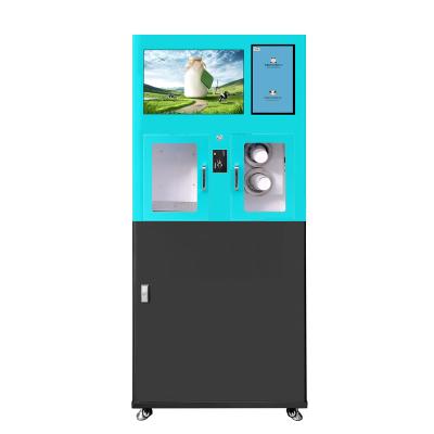 China Metro Station Professional Standard Automatic Fresh Raw Milk Vending Machine for sale