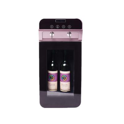 China Automatic Hotel Beverage Household Wine Refrigerated Dispenser 2 Bottle Keg Refrigerator for sale