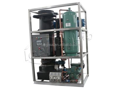 China 8T tube ice machine with stainless steel evaporator tube ice for sale