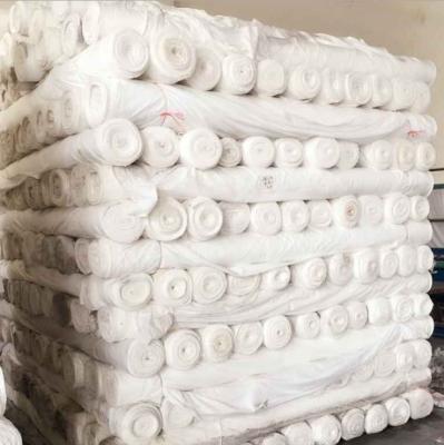 China Cheap price factory supply raw gray 100% polyester microfiber fabric changxing white fabric waterproof for digital printing /bedsheet for sale