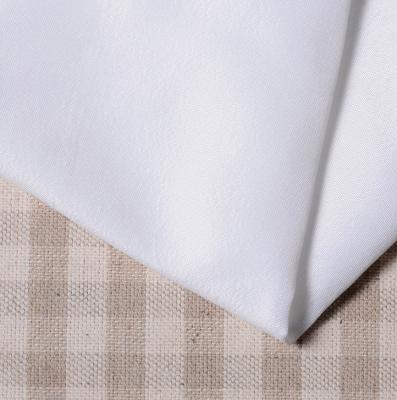 China New Breathable 90gsm Microfiber Gray Polyester 100% White Color Bleached Plain Cloth Fabric To Quilt Spotting Bedding Set/hotelbedding for sale