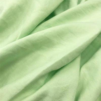 China European market super soft waterproof like material 95gsm cotton 230cm plain washed cotton fabric polyester dyed fabric for Russia for sale