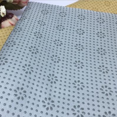 China Huzhou Anti Static Polyester Felt Mat 100% PVC Anti Dots Coated Anti Woven Felt PVC Woven Fabric For Making Mat Coated Material for sale