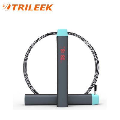 China Trileek Digital Aerobic Training Jump Rope with Counter and Wireless Ble5.0 for sale