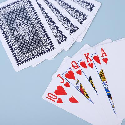 China Custom Casino Grade Playing Cards PVC Paper Cards for sale