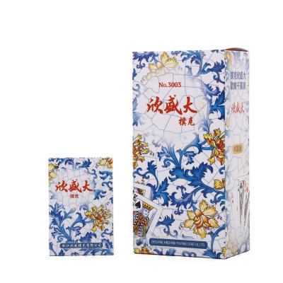 China European Saudi Arabia Kuwait Qatar USA Paper Free Sample Logo Factory High Quality Waterproof Custom Plastic Playing Cards for sale