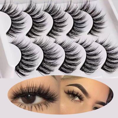 China 3D Eyelash Style Thicken And Lengthen 3d Mink False Eyelashes Vendor With Custom Packing Tapered Mink Eyelash for sale