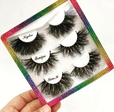 China 3D Eyelash Style Eyelash Vendor Manufacturer Own Brand Wholesale Private Label 200 Styles 3D Handmade Faux Mink Full Strip Lashes for sale