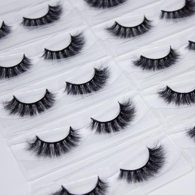 China Custom Made Fluffy 5d Soft Natural Mink Eyelash Premium 5d Mink Eye Lashes 5d Mink Eyelashes With Custom Packages for sale