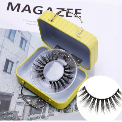 China Effective Natural Wholesale Soft Faux Mink Eyelashes 25mm False Mink / 3D Lashes Full Strip 3d Eyelashes for sale