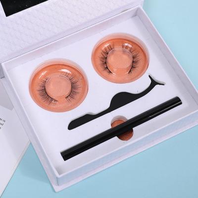 China Custom Waterproof Adhesive False Mink Eyelashes And Eyeliner Pen 3D Eyelash Styling Hot Sale Eyeliner Lashes Kits for sale