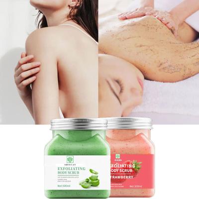 China Wholesale Exfoliator Lighting Soft Exfoliating Whitening Moisturizing Body Scrub Reduce Roughness Avocado Bath Salt Body Scrub for sale