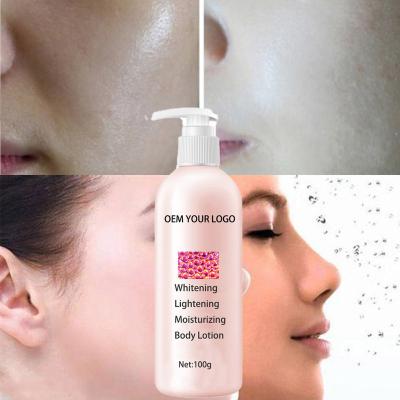 China Skin Revitalizer Private Label Aloe Vera Cocoa Butter Body Lotion Moisturizing Whitening Milk Body Calming Brightening Lotion for Women for sale