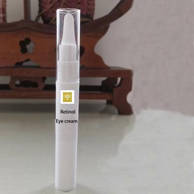 China Anti Wrinkle OEM ODM Cosmetics Eye Bags Removeal Cream Stick Tube Anti Wrinkle Moisturizer Retinol Eye Cream For Dark Circles And Puffiness for sale