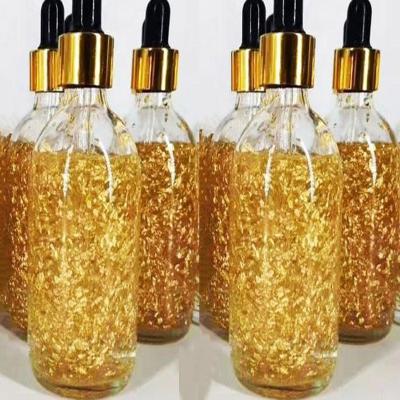 China Anti Aging Moisturizer OEM ODM 1000G Anti Wrinkle Hyaluronic Acid Nicotinamide Whitening 24k Gold Face Serum For Women for sale