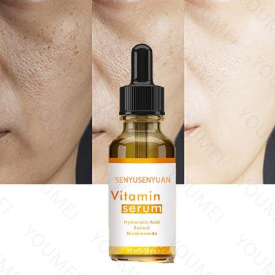 China OEM ODM Skin Brightening Facial Care Niacinamide VC Facial Serum Moisturizing Purifying Replenishing Hydrating Vitamin VC Face Serum for sale