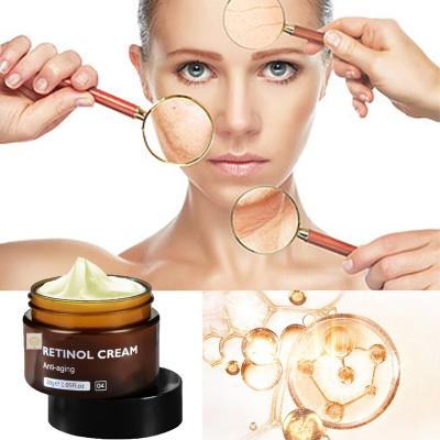 China Retinol Anti Aging Moisturizer Wrinkle Lotion Anti Aging Face Cream Neck Reduce Wrinkle Retinol Skin Care Face Cream for sale