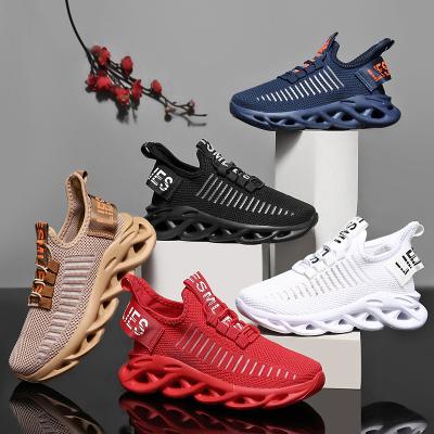 China 2021 New Lightweight Kids Mesh Children Sports Shoes Breathable Lace Tennis Shoes Fashion Shoes Girls Boys Shoes Children Kid for sale