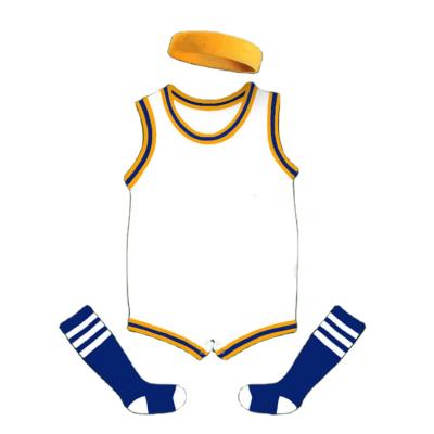 China High Quality Antibacterial Basketball Sports Baby Ha-YI Crawling Suit Bag Fart Suit for sale