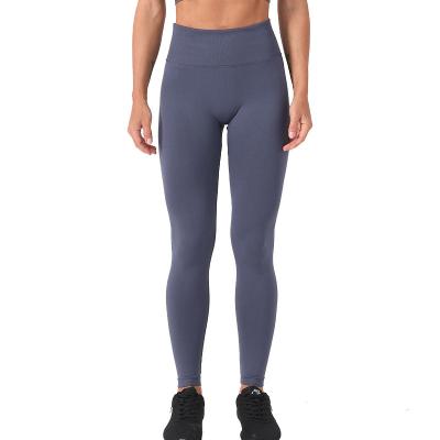 China 2021 Antibacterial Yoga Pants Fitness Sports Gaiters Female Running Pants High Waist for sale