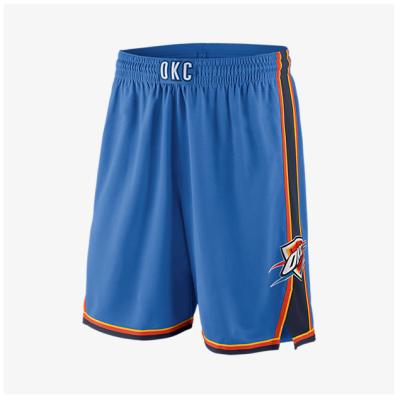 China High quality mens basketball shorts antibacterial comfortable to wear breathable sports blue basquete color boxers shorts for sale