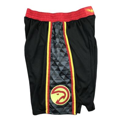 China Wholesale Men's basketball shorts antibacterial comfortable to wear quick-drying black basquete color sports shorts for sale