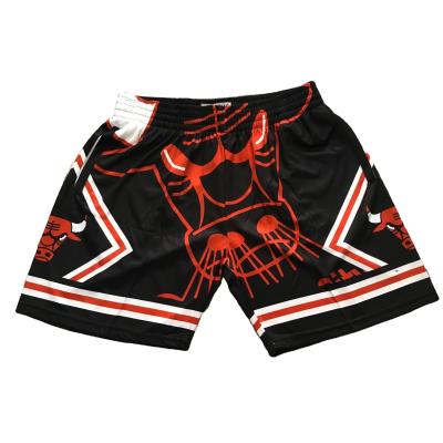 China 2021 New Antibacterial Sublimation Mens Sports High Quality Custom Basketball Shorts Casual Wear Swimming Shorts for sale