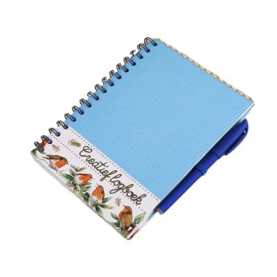 China Inside Has Stickers Hardcover Sprial Students Diary Journal for sale