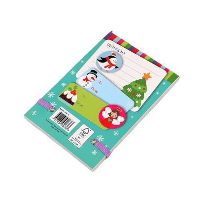 China Cartoon Sticker Christmas Sticker Album Sticker Labels Book for sale