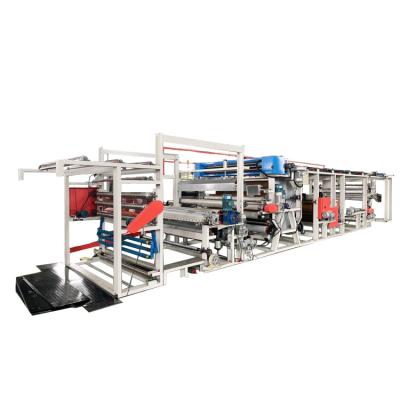 China CLOTHING nonwoven/film fabric laminating machine for sale