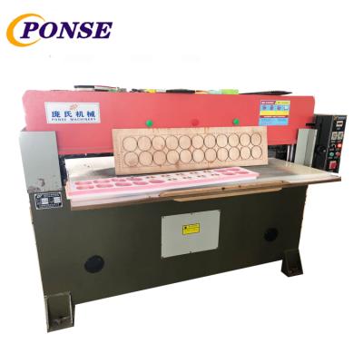 China Car Floor Mat Press Precision Four Column Hydraulic Sponge Press Cutting Machine 40t for sale