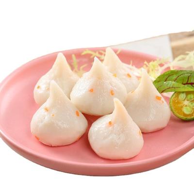 China Low Salt Deep Sea Flavor Hot Pot Fish Egg Diet Ball Spicy OEM Kitchen Ingredients Crab Meatball for sale