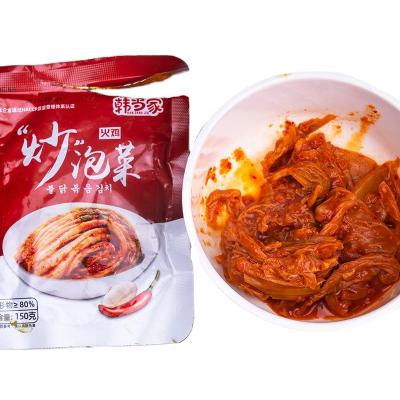 China PRESERVED Food Sauce Cooking Cheap Sale Wholesale Manufactures Gluten Free Non-GMO Fried Cabbage Vegan Kimchi Probiotic for sale