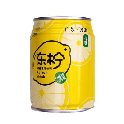 China Low-CARB Cheap Sale Wholesale Party Club Flavored Fruit Purified Water Lemon Drink 245ml (With Sugar & Sugar Free) for sale