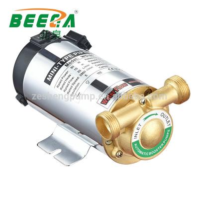 China Drinking Water Treatment 220V/50HZ 100W Small Copper Motor Handheld Water Pump For Family Shower Push for sale