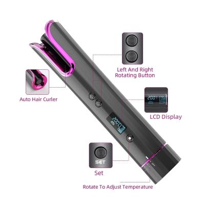 China Portable Cordless Automatic Hair Curler Hair Curler Hair Curler Roller for sale