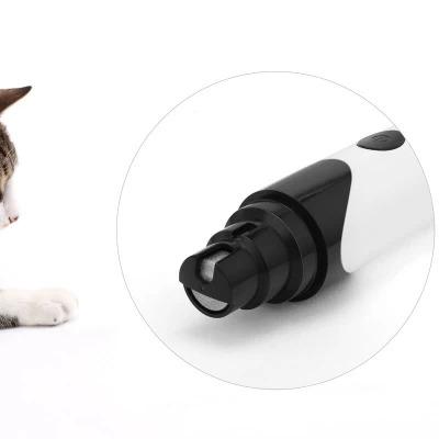 中国 Viable Rechargeable Dog Nail Grinder Painless Grooming Trimmers Electric Nail With USB Charging 販売のため