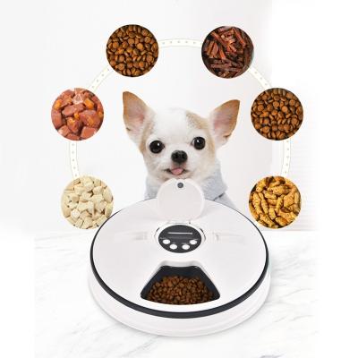 China Wholesale Smart Automatic Pet Round Automatic Feeder Automatic Dog Cat Feeders for sale