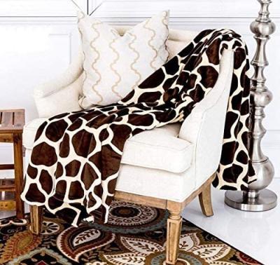 China Leopard Print Anti-Static Blanket, Lightweight Sofa Bed Blanket, Super Soft Comfortable Warm Blanket for sale